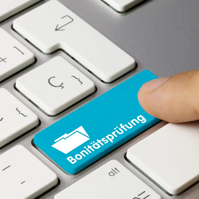 Zuverlässige Bonitätsprüfung